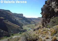 Cañadón del Río Pinturas.