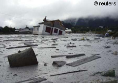 This is how one of the streets of El Chaiten ended