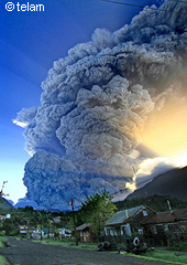El Chaitén had to be fully evacuated as the conditions were uninhabitable