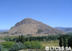 Cord&oacute;n mota&ntilde;oso cerca de Esquel