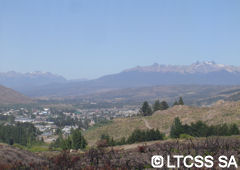 Vista panor&aacute;mioca de Esquel