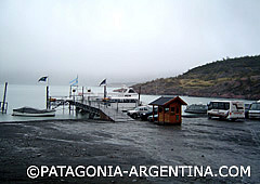 Puerto de la Bah&iacute;a Bajo de las Sombras