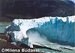 Perito Moreno Glacier fracture