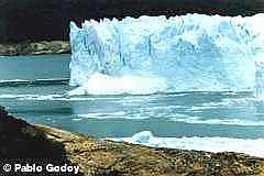 A tip of the Glacier