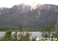 The area of Lago Pueblo used to be part of Los Alerces National Park