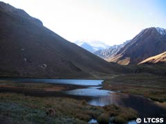 Horcones lagoon