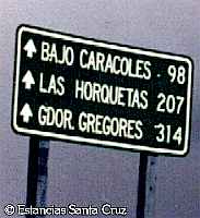 Bajo Caracoles, &uacute;nico pueblito en cientos de km