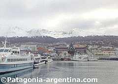 Ushuaia, the southernmost city in the world.