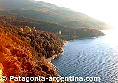 Lago Traful desde Mirador Pared del Viento