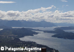 Panoramic view of the lake