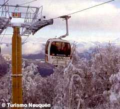 Cerro Chapelco en invierno