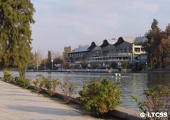 Central lake of Parque San Martín - Mendoza