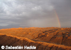 Vista del arcoiris