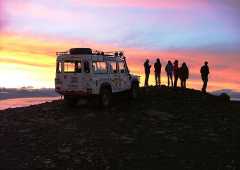 Atardecer en el Cerro Huyliche - El Calafate