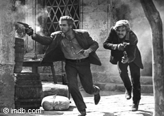 Paul Newman & Robert Redford as the famous bandits in the film of 1969 directed by George Roy Hill