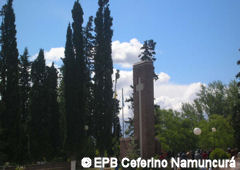 Monumento en Chimpay
