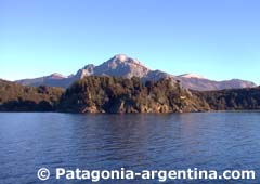 Lake Nahuel Huapi, where the remains of the Perito Moreno rest