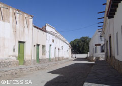 Typical street of Cachi - Salta