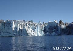 The Viedma glacier is in danger