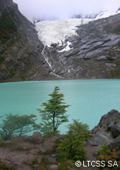 Laguna del Desierto y Glaciar Huemul