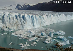 El Glaciar Perito Moreno - Parque Nacional Los Glaciares - Patagonia Argentina.