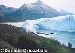 Ice tunnel in Perito Moreno Glacier