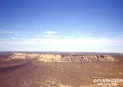 Vista aérea  del Fuerte 