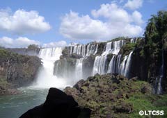 San Martín Fall - Argentine Side