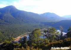 Vista desde el Filo Hua Hum - San Martín de los Andes