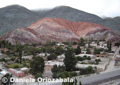 Cerro de los siete colores in Purmamarca