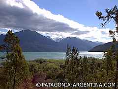 Lake Puelo view.