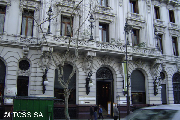 La Casa de Cultura era sede del prestigioso diario La Prensa