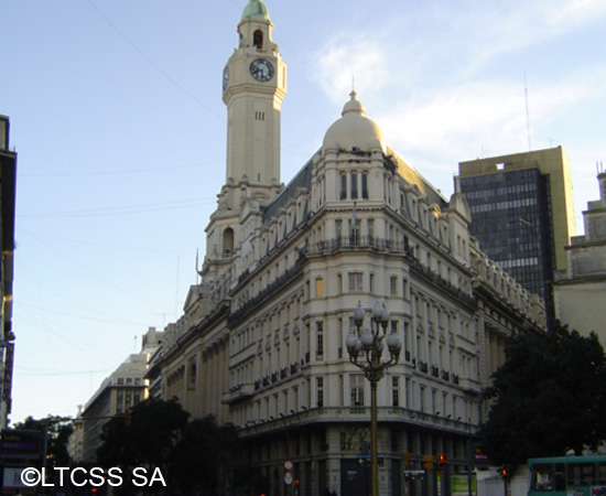 En este edificio histórico funciona el Poder Legislativo de la ciudad de Buenos Aires