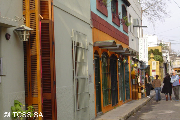 Little street in Palermo