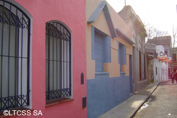 Little street in Palermo