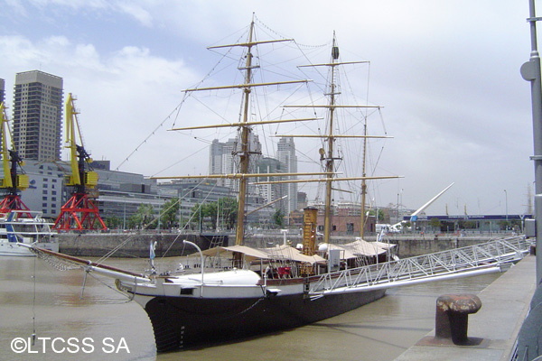 Argentine Army Uruguay Corvette Museum Ship is the oldest ship afloat