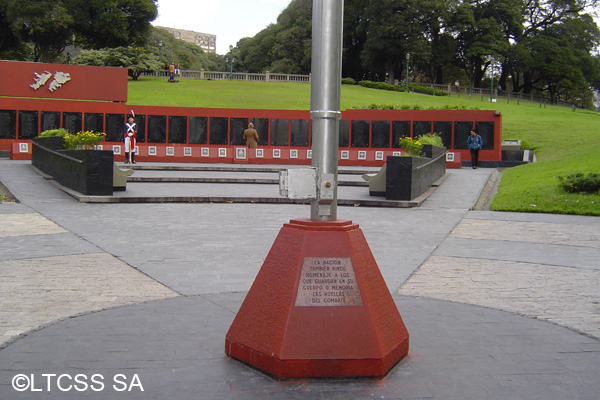 Monument to the soldiers fallen in Malvinas