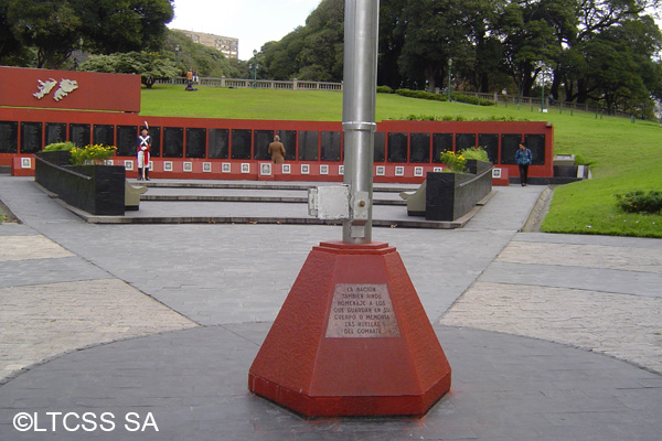 Monumento a los caídos en Malvinas