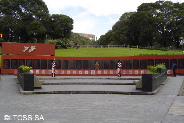 Monument to the soldiers fallen in Malvinas