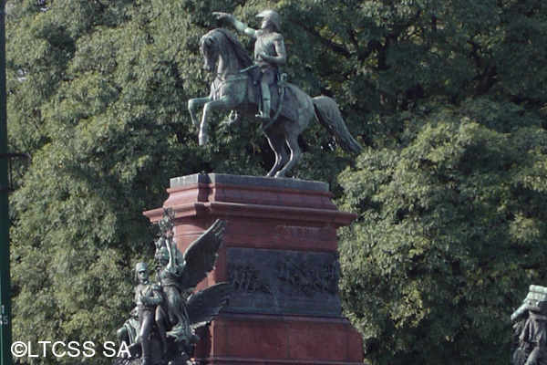 José de San Martín encabezó los Ejércitos de la Independencia de Argentina, Chile y Perú