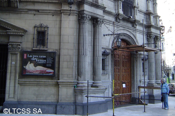 The Cervantes Theatre represents the spirit of the Hispanic culture in Argentina