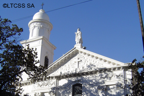 The Santa Catalina Church was declared National Historical Monument