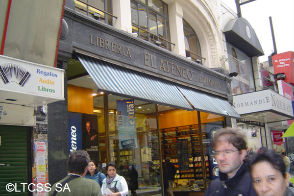 Librería El Ateneo, sobre la peatonal Florida