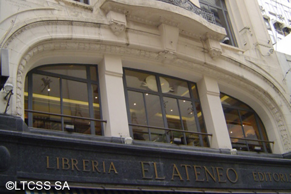 Librería El Ateneo, sobre la peatonal Florida