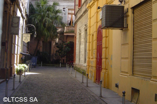 El Pasaje La Piedad es el único en forma de herradura de Buenos Aires