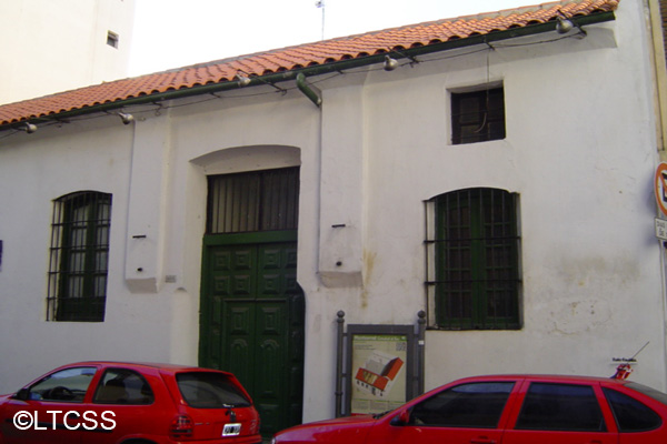 Exterior de la construcción donde vivía Liniers