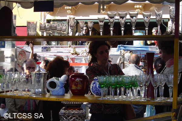 The Dorrego square is the point of reference of San Telmo