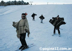 Centro de esquí mapuche Batea Mahuida