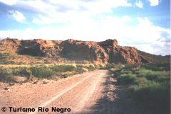 Borde de la meseta de Somuncura