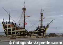 Nao Victoria´s replica in San Julian